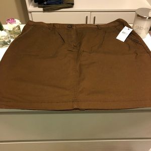 A brown Nautica skirt